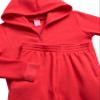 Real Love Girls Sweat Suit Set - 4 Piece Soft Fleece Zip Up Hoodie and Athletic Jogger Sweatpants for Girls (Sizes: 7-16), Size 10-12, Navy/Coral view 2