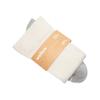 Wellow Knee High Compression Socks for Men & Women | 18-25 mmHg Made with Viscose from Bamboo | Nurses & Pregnancy Support | Relieves Swelling | Regular, MD, Egret - Solids view 1