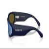 ARNETTE Sunglasses AN 4349 275925 Matte Dark Blue/Light Green Mirror Policarbo view 3