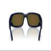 ARNETTE Sunglasses AN 4349 275925 Matte Dark Blue/Light Green Mirror Policarbo view 4