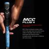 Golf Pride MCC Plus4 Golf Club Grip - All-Weather Hybrid Grip with Larger Lower Hand - Brushed Cotton Cord & Pebbled Texture, Navy/Red - Midsize, 3 Pack view 2