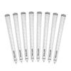 Golf Pride Tour Wrap Golf Grip - Comfortable, Durable Grip for Clubs - Classic Wrap Design with High-Tack Feel - Rubber Construction - Standard - White - 8 Pack view 1