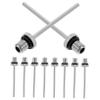 Gatuida 30pcs Inflation Needles for Basketball Football Sports Pump Needles for Quick Inflation Compatible Pumps view 2