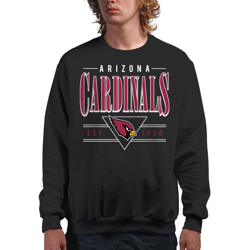 Arizona Cardinals Established Retro - NFL Adult Crew Fleece for Men & Women