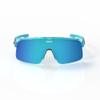 VELO Shades  Slider  Baseball/Softball Sunglasses  By Jax of The Bullpen Training (Gen2, Blue Ice - Phantom, Lrg Adlt) view 2