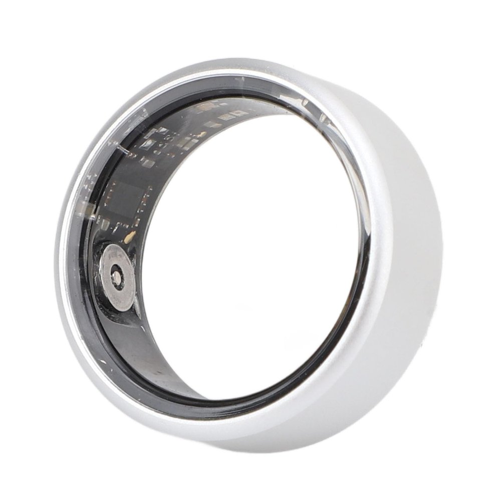 Yunir Smart Rings,50 Meters Water Smart Ring,Aluminium Alloy Sports Ring Multifunction Health Ring Fitness Ring (7#)