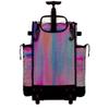 Boombah Rolling Superpack Baseball/Softball Gear Bag - Telescopic Handle - Holds 4 Bats - Wheeled Version - Cascade Glitter Amethyst/Orchid/Violet/Magenta view 3