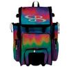 Boombah Rolling Superpack Baseball/Softball Gear Bag - Telescopic Handle - Holds 4 Bats - Wheeled Version - Blur Glitter Multi