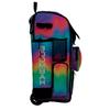 Boombah Rolling Superpack Baseball/Softball Gear Bag - Telescopic Handle - Holds 4 Bats - Wheeled Version - Blur Glitter Multi view 2