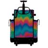 Boombah Rolling Superpack Baseball/Softball Gear Bag - Telescopic Handle - Holds 4 Bats - Wheeled Version - Blur Glitter Multi view 3