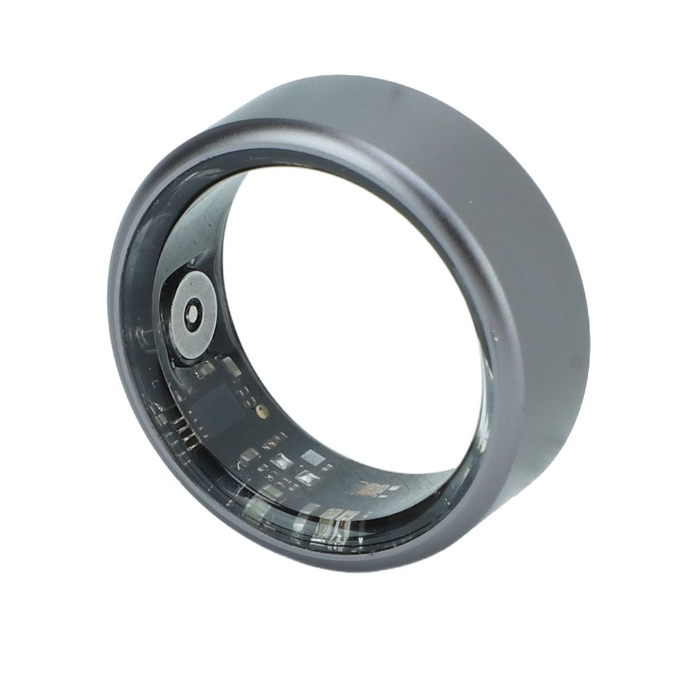 Yunir Smart Rings,50 Meters Water Smart Ring,Aluminium Alloy Sports Ring Multifunction Health Ring Fitness Ring (9#)
