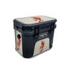 Carbon Fiber Skin Compatible with Yeti Roadie 15 Hard Cooler - Vulpes Fox - Premium 3M Vinyl Protective Wrap Decal Cover - Easy to Apply | Crafted in The USA by MightySkins view 1