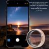 Yunir Smart Rings,50 Meters Water Smart Ring,Aluminium Alloy Sports Ring Multifunction Health Ring Fitness Ring (10#) view 2