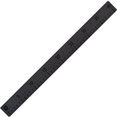 Orthodek 40" Fish Ruler for Boats, Laser Engraved Peel and Stick EVA Foam Fish Measuring Board, Fishing Measurement Tape for Fishing Boats, Yachts, Kayaks (Charcoal)