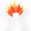 BEAUEXE Short Orange Yellow Ombre Wig Prestyled Spiky Fire Costume Wig for Fire Cosplay Costume Wig view 1