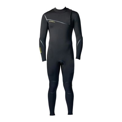Gyroll Shield 4/3 Zipperless Fullsuit-Black/Yellow-M