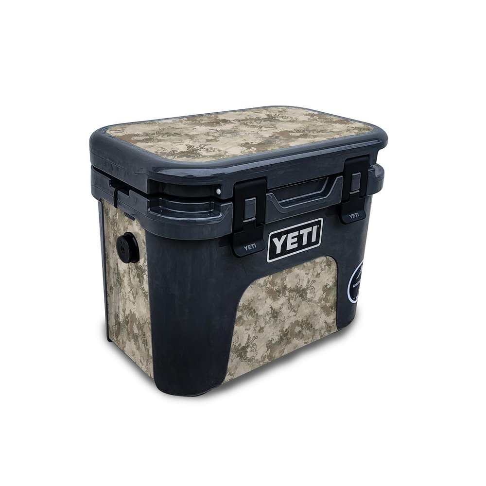 Glossy Glitter Skin Compatible with Yeti Roadie 15 Hard Cooler - Viper Western - Premium 3M Vinyl Protective Wrap Decal Cover - Easy to Apply | Crafted in The USA by MightySkins