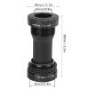 Estink Mountain Road Aluminum Alloy Bottom Bracket with Lubrication Sealing for 68-73mm BB (Black) view 2
