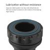 Estink Mountain Road Aluminum Alloy Bottom Bracket with Lubrication Sealing for 68-73mm BB (Black) view 3