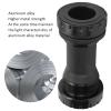 Estink Mountain Road Aluminum Alloy Bottom Bracket with Lubrication Sealing for 68-73mm BB (Black) view 4
