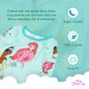 Disney girls 2-piece Snug-fit Cotton Holiday Pajama Set, Soft & Cute for Kids, PRINCESS FUN, 2T view 2