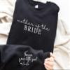 Custom Mother of the Bride Gifts, Mother of the Bride Sweathirt, Mother of the Groom Gifts for Wedding from Son, Mother of the Groom Sweatshirt, Mob Gift from Bride, Wedding Day Gifts for Mom view 3