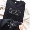 Custom Mother of the Bride Gifts, Mother of the Bride Sweathirt, Mother of the Groom Gifts for Wedding from Son, Mother of the Groom Sweatshirt, Mob Gift from Bride, Wedding Day Gifts for Mom view 4