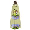 SamLng The funny frog doing yoga Adult Hooded Cloak  Perfect for Cosplay, Christmas, Halloween, Easter, Carnival, Party, Stage Costumes view 4