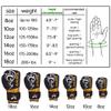Arima Powertech Leather Boxing Gloves - Real Cowhide & PU Blend, Medium Density Foam Padding - Ideal for Professional Training - Black, 12 oz. view 3