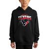Junk Food NFL - Houston Texans - Lightning - Officially Licensed Youth Pullover Fleece Hoodie for Boys and Girls view 1