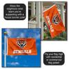Idaho State Bengals Logo Large Grommet Banner Flag view 3