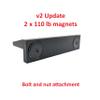 Hammy3DPrints Mount for Typhoon Defense F12 / X12 Mags - Magnetic/Safe | Magazine Holder Storage Rack view 3