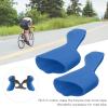 Grcfumo 1Pair Bike Shifter Lever Cover, 3 Different Colors Road Shifters Silicone Cover, Bike Shifter Lever Cover for R7000 R8000 Cover Hood (Blue) view 2