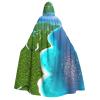 SamLng An island in the ocean Adult Hooded Cloak  Perfect for Cosplay, Christmas, Halloween, Easter, Carnival, Party, Stage Costumes view 1