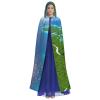 SamLng An island in the ocean Adult Hooded Cloak  Perfect for Cosplay, Christmas, Halloween, Easter, Carnival, Party, Stage Costumes view 2