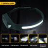 Rechargeable Headlamp, 230 Wide Beam Head Lamp, Motion Sensor LED Headlamp Rechargeable, 5Mode Headlamps for Adults, Bright Head Lights for Forehead, Headlight (2Pack) view 3