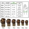 Arima Vintage Leather Boxing Gloves - Real Cowhide, Adjustable Wrist Strap - Ideal for Boxing, Kickboxing, Muay Thai & Fitness Training - 14 oz. view 3