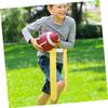 INOOMP 16pcs Rugby Waist Flags Football Training Flags for Youth and Teens for Scrimmages Games and Outdoor Fun Wear-resistant Design view 2