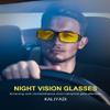 KALIYADI Night-Vision-Glasses Fit-Over-Glasses Wrap-Around Glasses: Night Vision Glasses Anti Glare HD Polarized for Driving view 2