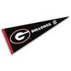 Georgia Bulldogs SEC Pennant Flag view 1