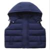 Happy Cherry Hooded Down Puffer Vest Boys Kids Lightweight Sleeveless Jacket Fall Winter Thick Windproof 6-7Years view 1