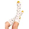 Compression Socks for Women & Men Circulation - 15-20 mmHg Compression Socks - Best Support for Nurses, Running, Athletic (Tuck Shop Snacks - Bamboo, Small - Regular Calves) view 1