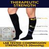 Compression Socks for Women & Men Circulation - 15-20 mmHg Compression Socks - Best Support for Nurses, Running, Athletic (Tuck Shop Snacks - Bamboo, Small - Regular Calves) view 3