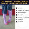Compression Socks for Women & Men Circulation - 15-20 mmHg Compression Socks - Best Support for Nurses, Running, Athletic (Tuck Shop Snacks - Bamboo, Small - Regular Calves) view 4