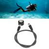 Leapiture Scuba Diving Pressure Gauge Submersible Pressure Gauge High Pressure Hose Diving Accessories with High Pressure Hose Durability Convenience for BCD Regulator Underwater (80 cm) view 3
