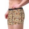 WANGXUEE labrador retriever Dogs Print Men's Sexy Underwear Classical Boxer Briefs Stretch Support Trunks Black view 2