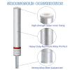 CLLOMAGY 3/4" Boat Seat Pin Post Boat Seat Pedestal Base Post for Mounting,3/4 inch Marine Grade Aluminum Lock-in Pedestal Extension Pin Pole for Pontoon Fishing Bass,Non-Threaded view 2