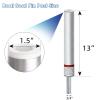 CLLOMAGY 3/4" Boat Seat Pin Post Boat Seat Pedestal Base Post for Mounting,3/4 inch Marine Grade Aluminum Lock-in Pedestal Extension Pin Pole for Pontoon Fishing Bass,Non-Threaded view 3