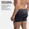 DANISH ENDURANCE Mens Underwear Athletic Performance Boxers for Men, Boxer Briefs Pack, Compression, Sports, Running, Gym,FItness, Elastic Blue view 4
