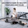 TsoLay Leg Stretcher Machine, 240 Degree Professional Adjustable Leg Machine, 330lbs Flexibility Stretch Split Trainer, Hands Free & Foldable & Easy Store, for Dance, Ballet and Strength Training view 4